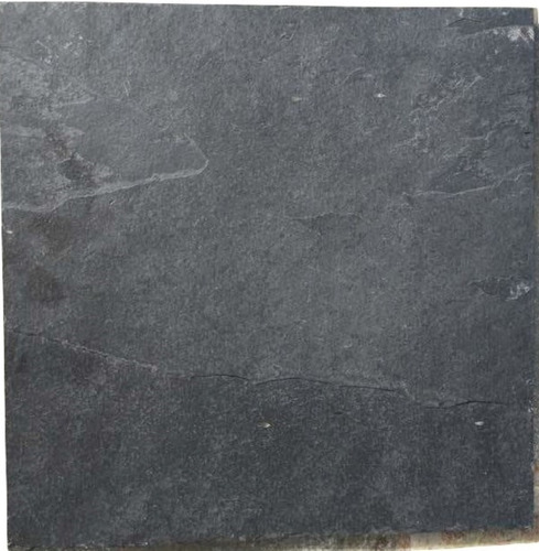 Piedra Natural Ardosia Pizarra Negra 90 X 90 Cm