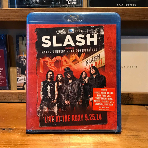 Slash Live At The Roxy 09.25.14 Edicion Bluray Manc