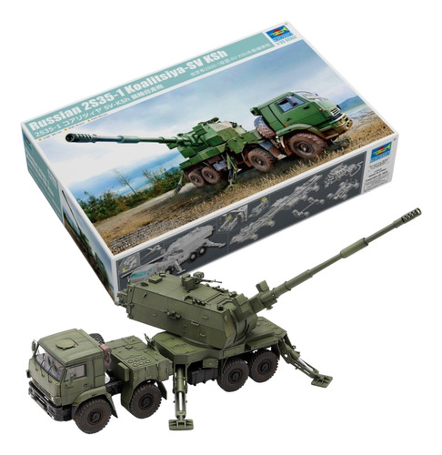 Trumpeter Russian 2s35 Koalitsiya Sv Ksh 1:35 850 Peças