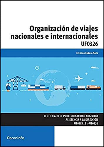 Libro Organización De Viajes Nacionales E Internacionales De
