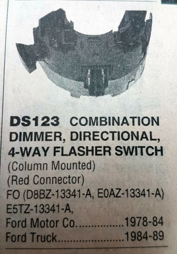 Switch Cambio Luz Cruce Ford Ltd Crown Victoria Conquistador