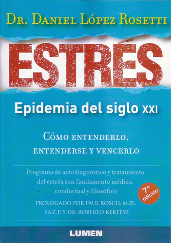 Estrés - Epidemia Del Siglo Xxi - 7ma Edición - Nemul