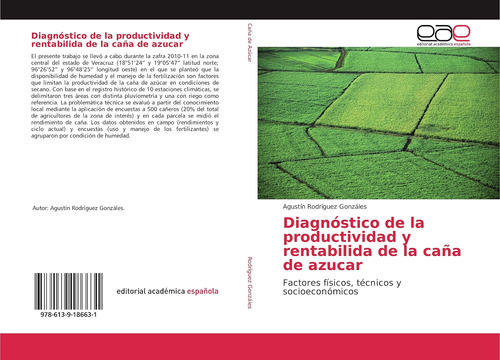 Libro: Diagnóstico De La Productividad Y Rentabilida De La C