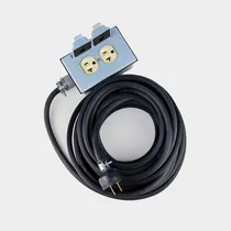 Comprar Extension Uso Rudo De 5 Metros Calibre 12 Contacto Doble