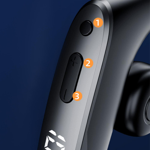 2pcs Auriculares Micrófono Estéreo Integrado Para Negocios