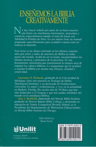 Imagen 2 de 3 de Enseñemos La Biblia Creativamente , Richards / Bredfeldt