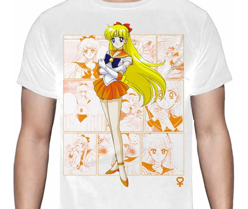 Sailor Moon - Sailor Venus - Minako Aino - Polera Anime 