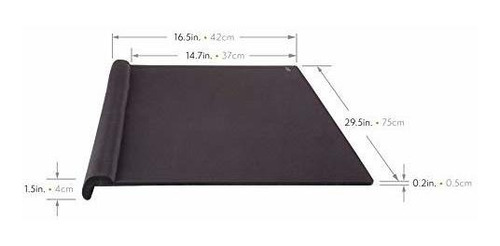 Alfombrilla De Escritorio Allsop Ergoedge Con Reposamuñecas