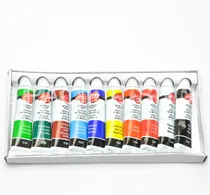 Comprar Lienzo 20 X 25 Cm + Acrilicos 10 Und + Pinceles Kit Pintura