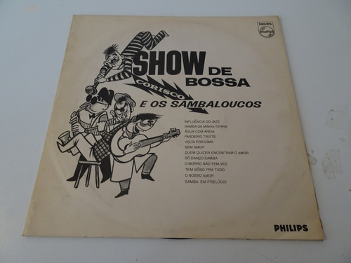 Corisco E Os Sambaloucos - Show De Bossa - Vinilo Brasil (d)