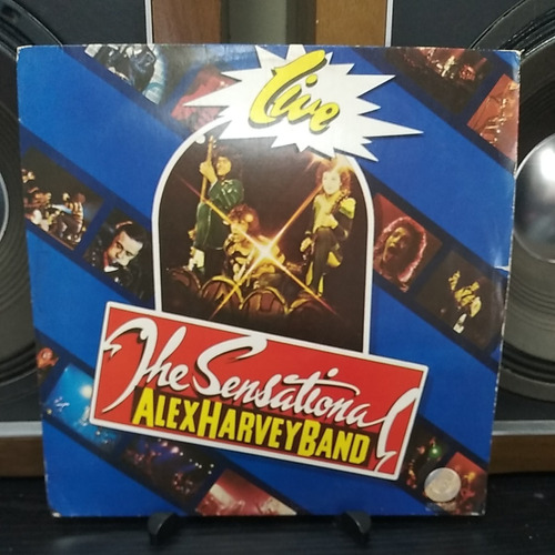 Lp Live The Sensational Alex Harvey Band - Vertigo 1976