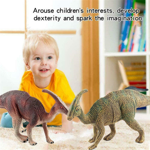 Modelo Realista De Figura De Dinossauro Parasaurolophus Para
