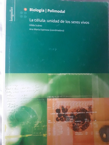 Libro Biología La Célula 1 - Longseller 