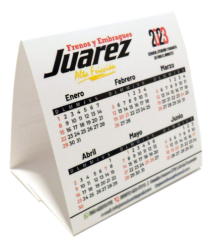 Calendario Almanaque Personalizado - Carpa Chico X 50