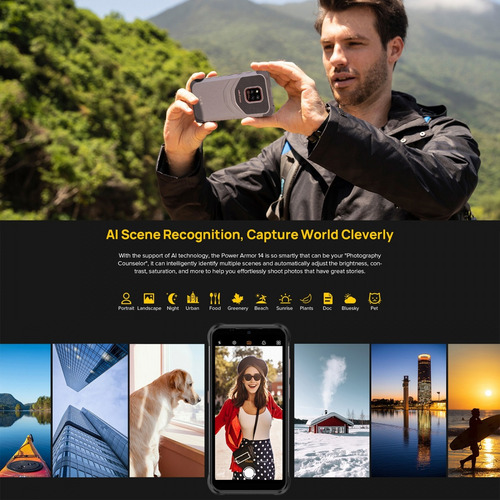 Ulefone Power Armor 14 Resistente Ip68 Ip69 Outdoor Trekking