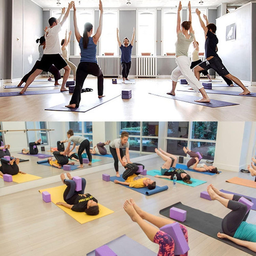 Imagen 3 de 8 de Bloque Yoga Ladrillo Brick Taco Fitness Pilates Gym