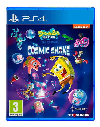 Spongebob Squarepants The Cosmic Shake Playstation 4 Euro