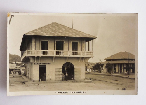 Fotografia Antigua Puerto Colombia - Almacen El Centenario