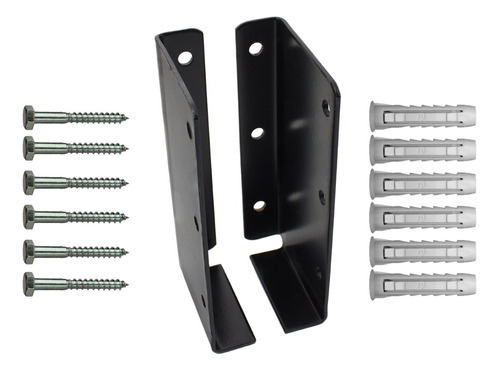 Caja Abierta Tirante 2x6 3x6 + Tarugos 10mm + Tirafondos