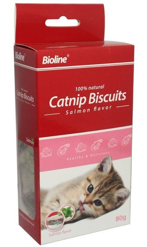 Galletas Catnip Biscuits Para Gatos 80g Bioline