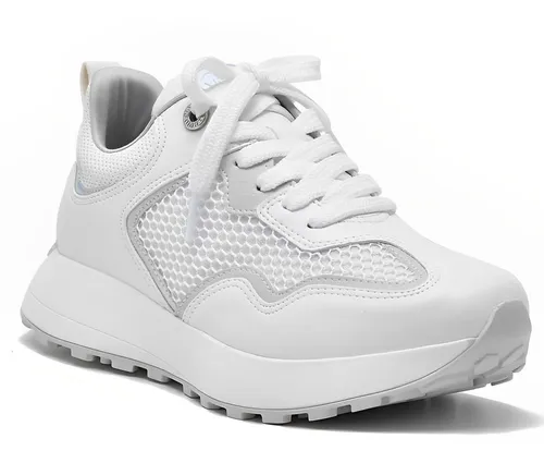 Tenis Via Marte Branco Feminino Casual Nova Cole o P entreg