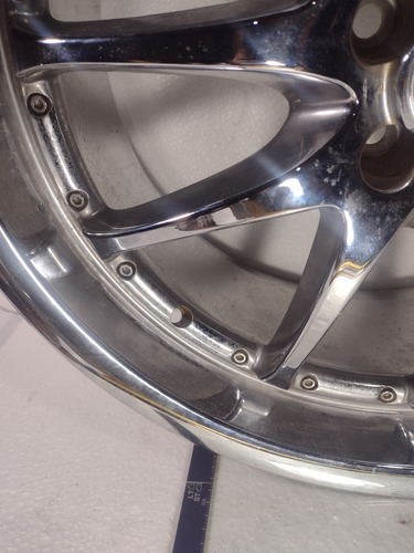 Roda Esportiva Aro 19 Cromada - Usada Com Detalhe (Usado)