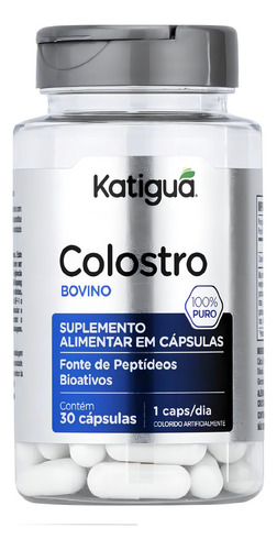 Colostro Bovino - 30 Cápsulas - Katiguá Sabor Sem Sabor