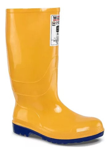 Bota Workman Safety Oil Resistant Pu Amarilla Croydon