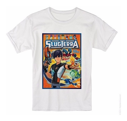 Remera Niño Slugterra Bajoterra Power