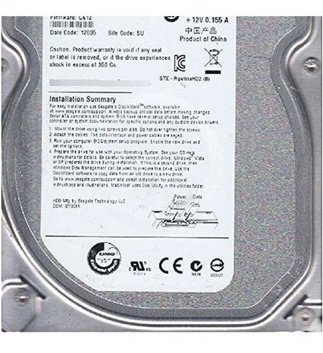 Disco Duro Removible Seagate Pipeline Hd Gb Rpm   Stcs