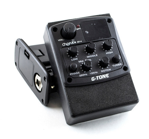 Micrófono Cherub Gt-4 G-tone Preamplificador De Guitarra