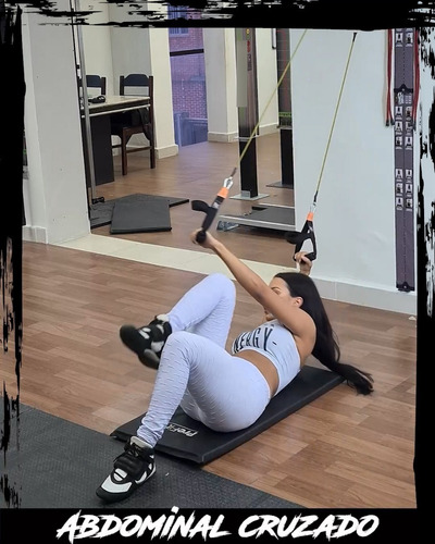 Imagem 5 de 9 de Treinamento Em Vídeos + Equipamento Fixo + Extensores 115kg
