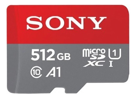 Tarjeta De Memoria Micro Sd Sony 512 Gb High Speed Clase 10