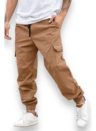 Pantalon Jogger de Gabardina para Hombre