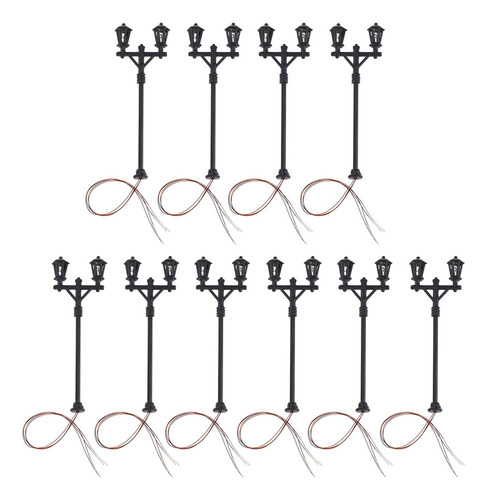 Fs 2 X 2-6 Paquetes 10x Modelo Lámpara Ferroviaria 2 Piezas