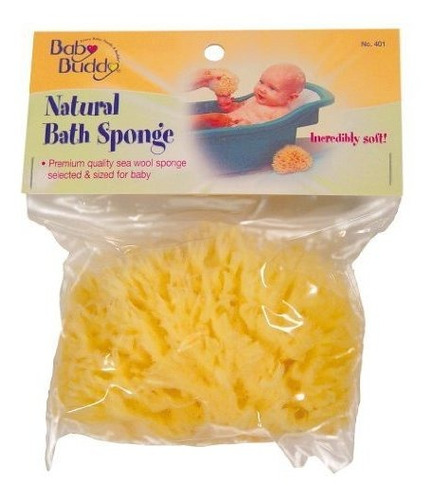 Esponja De Baño De Bebé Natural Baby Buddy 4-5 Esponja De