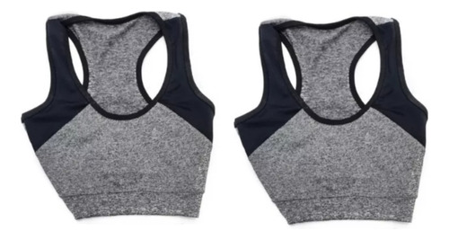 Pack X2 Top Lycra Bakmor.oficial Mujer Deportivo