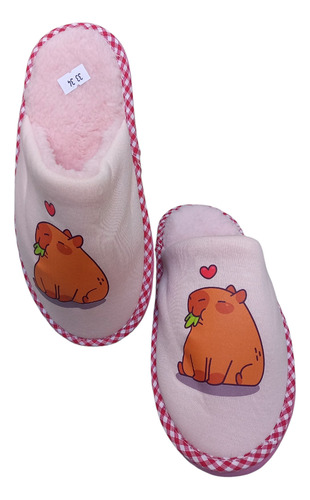 Pantufla Infantil Peluche Capybara 27/34 Mas7
