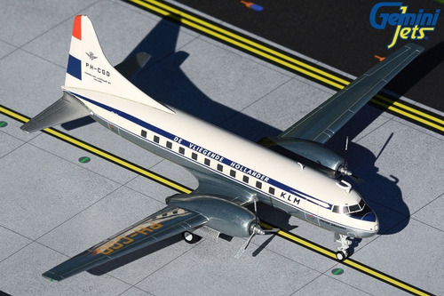Miniatura Avião Gemini Jets 1:200 Klm Convair Cv-340