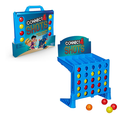 Imagen 2 de 5 de Hasbro Gaming Juego De Mesa Connect 4 Shots
