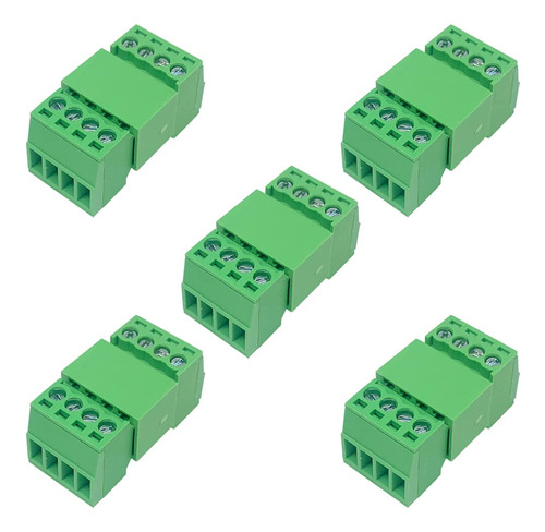 Jienk 5set 4 Pines 125v 4a 0.100 in 0.1  Conector De Bloque