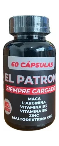 Maca El Patron Suplemento Alimenticio Energia Potenciador 