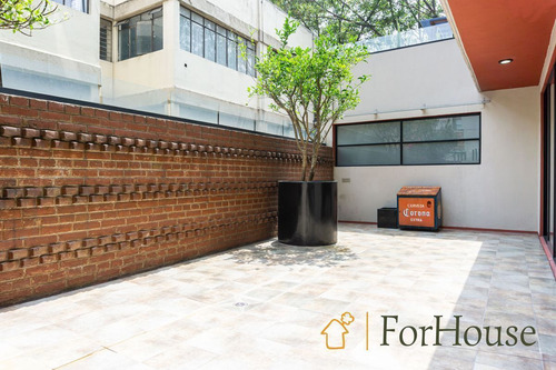 Departamento Con Terraza Privada En La Escandón
