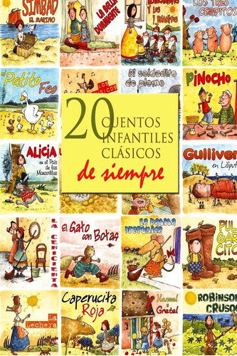 Libro 20 Cuentos Infantiles Clásicos Siempre- Hans Christian