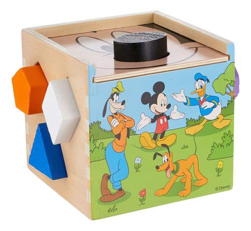 Melissa & Doug Disney Mickey Mouse & Friends - Cubo De Clas.