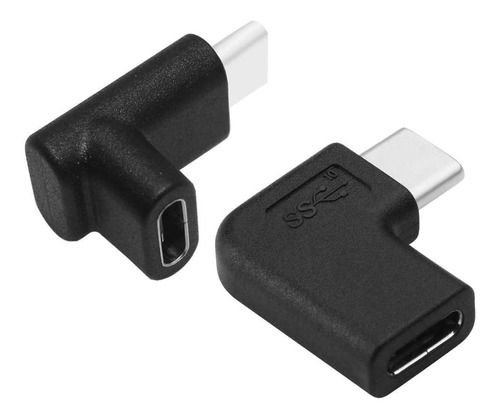 Adaptador De 90 Grados Usb C Tipo C Macho A Hembra