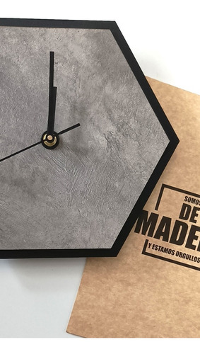 Reloj De Pared De Madera Analógico De Diseño Dublin 30x30