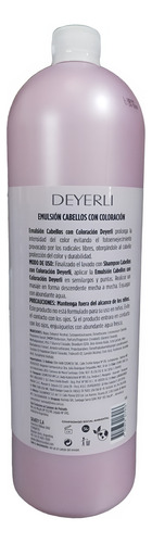Emulsión Para Cabellos Con Coloración Silkey Deyerli 1.5 L