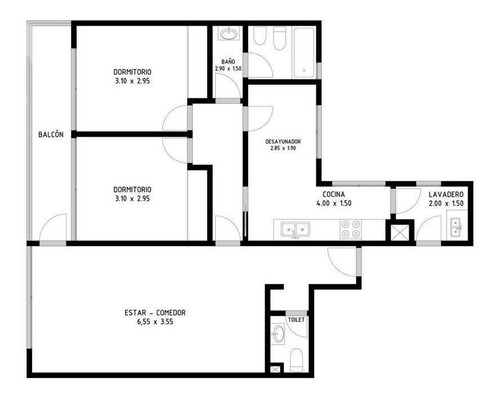 Venta Departamento - Barrio Norte
