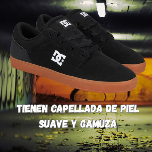 Zapatillas Hombre Dc Shoes Urbanas Crisis 2 Negro Marron